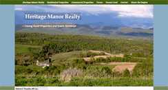 Desktop Screenshot of heritagemanorrealty.com